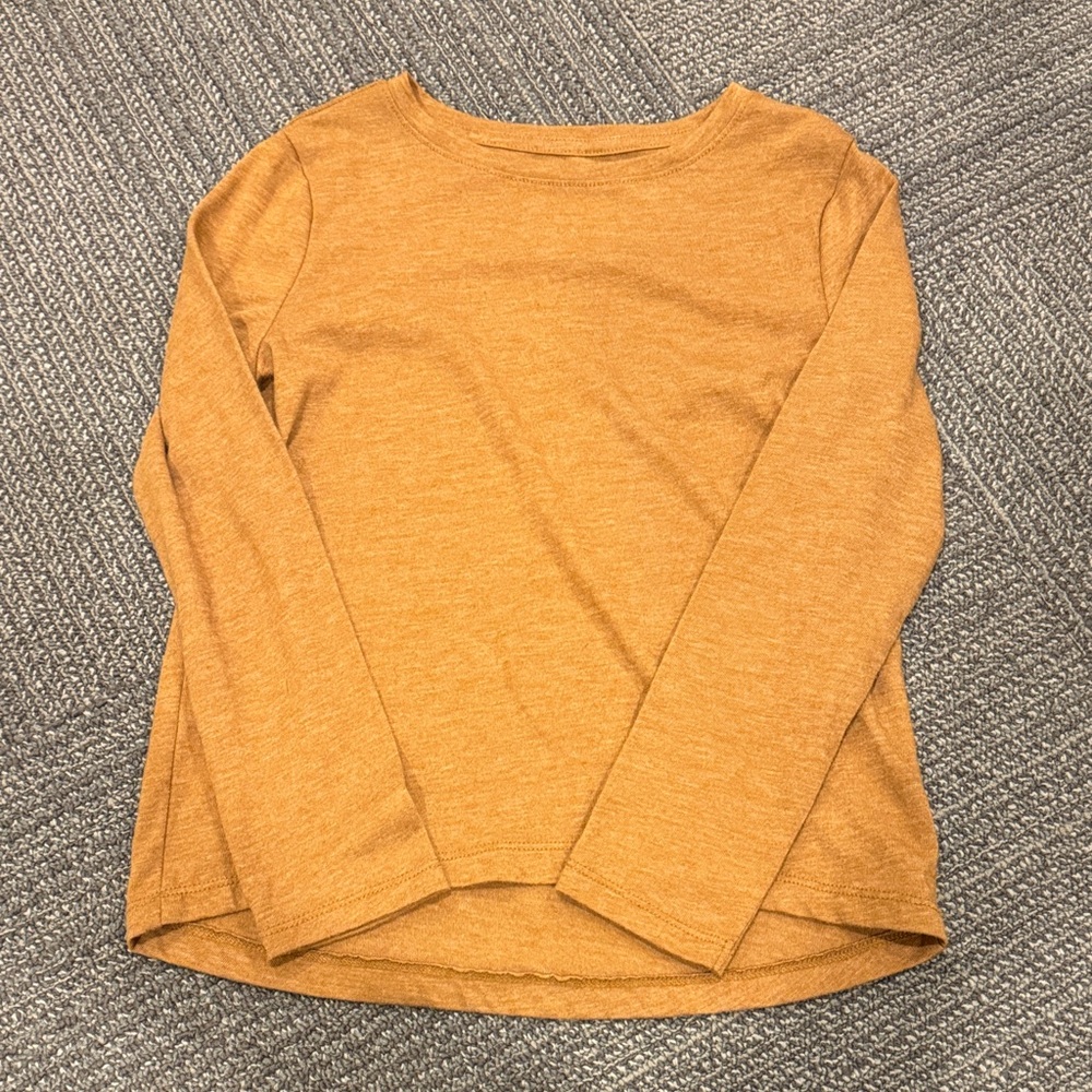 Old Navy Kids Long Sleeve Tee - Orange